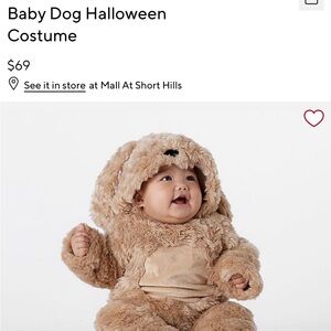 Pottery Barn Kids Baby Dog Costume